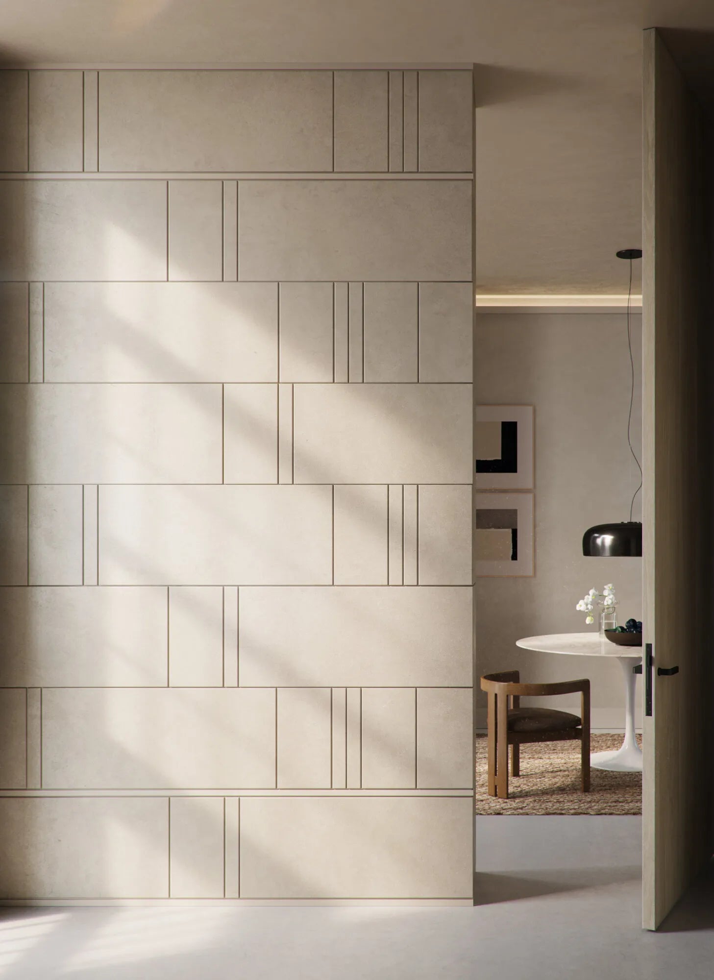 SCURETTO Arstyl® 3D Wall Panels  in a stylish living room | DecorMania UK